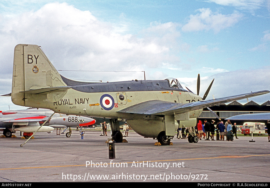 Aircraft Photo of XL450 | Fairey Gannet AEW.3 | UK - Navy | AirHistory.net #9272