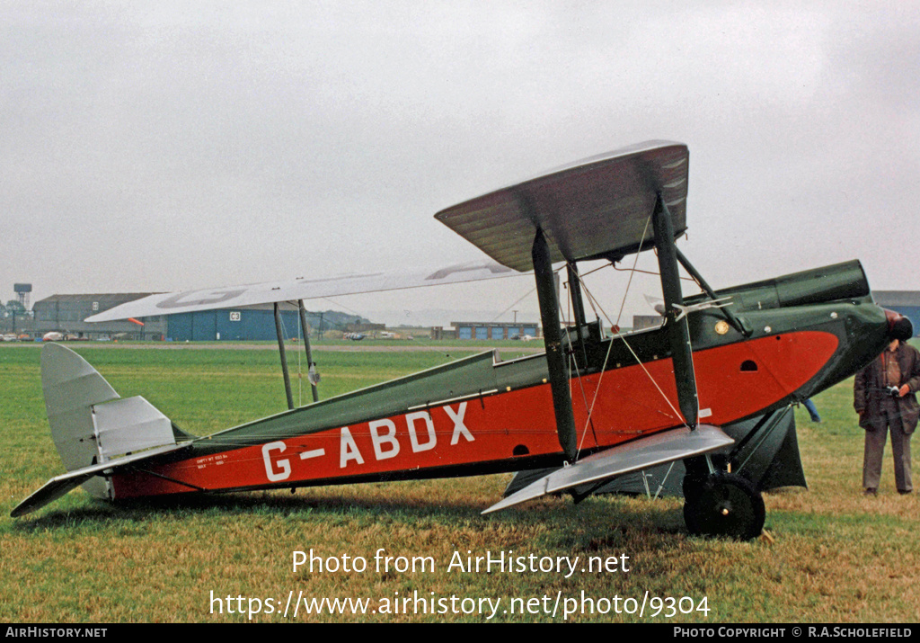 Aircraft Photo of G-ABDX | De Havilland D.H. 60G Gipsy Moth | AirHistory.net #9304