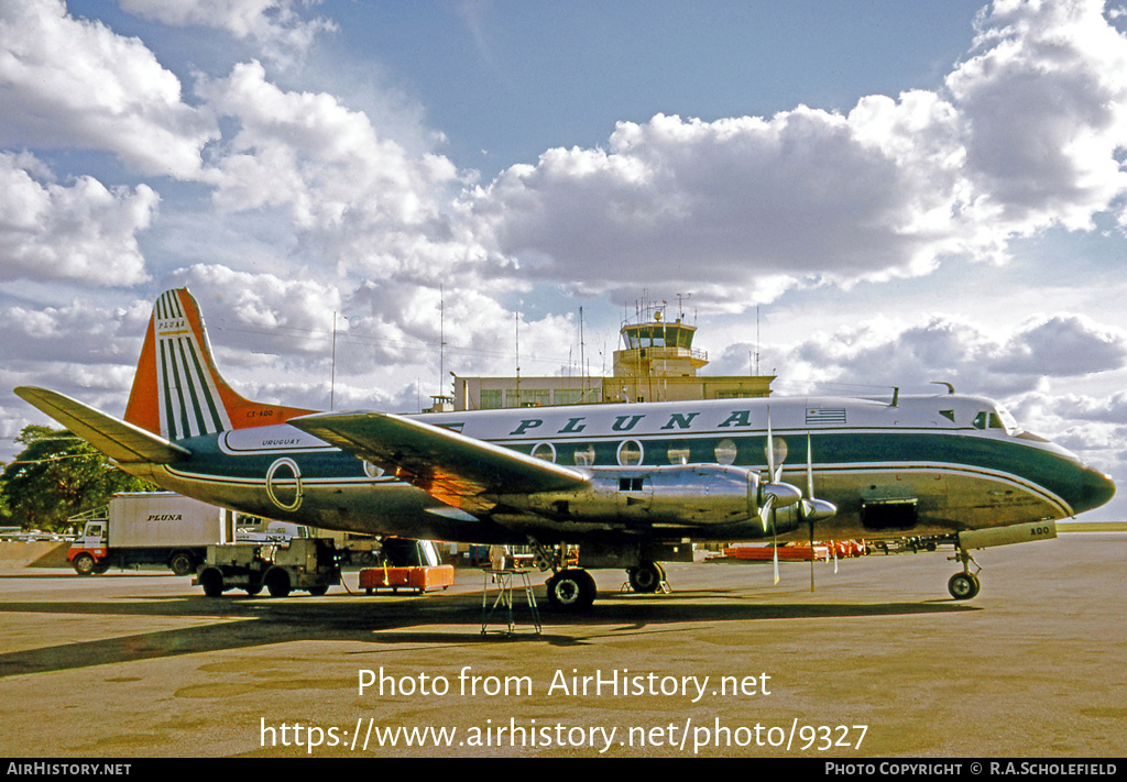 Aircraft Photo of CX-AQO | Vickers 769D Viscount | PLUNA Líneas Aéreas Uruguayas | AirHistory.net #9327