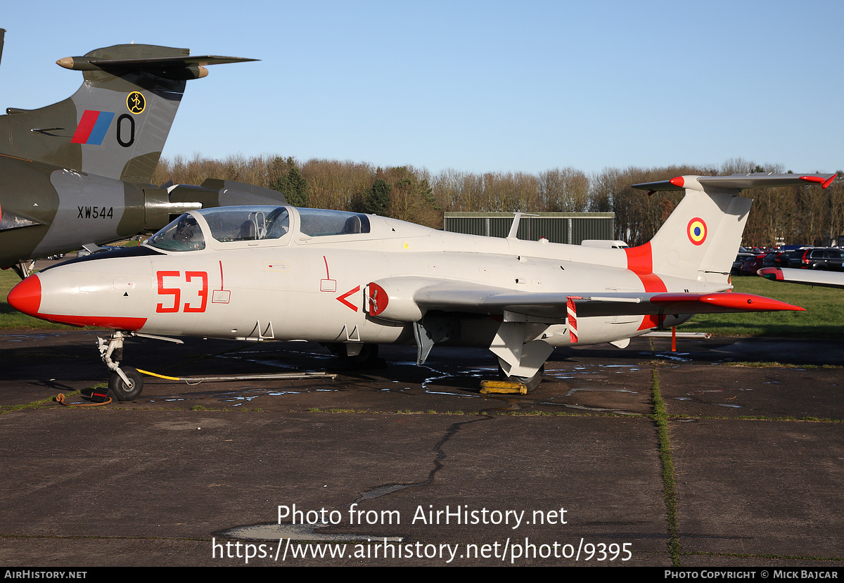Aircraft Photo of 53 | Aero L-29 Delfin | Romania - Air Force | AirHistory.net #9395
