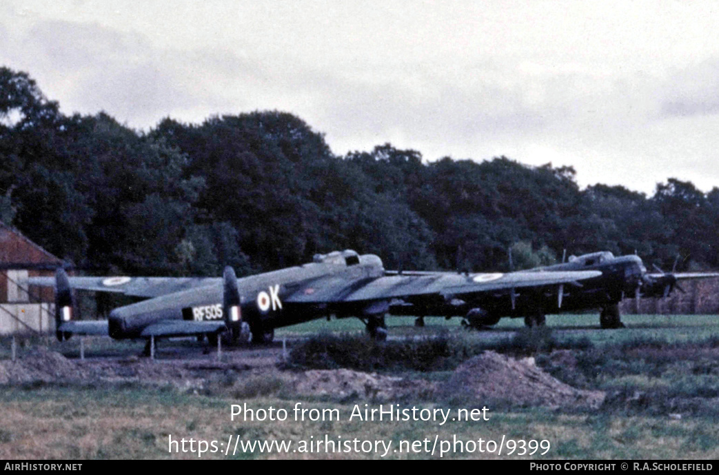 Aircraft Photo of RF505 | Avro 694 Lincoln B2 | UK - Air Force | AirHistory.net #9399