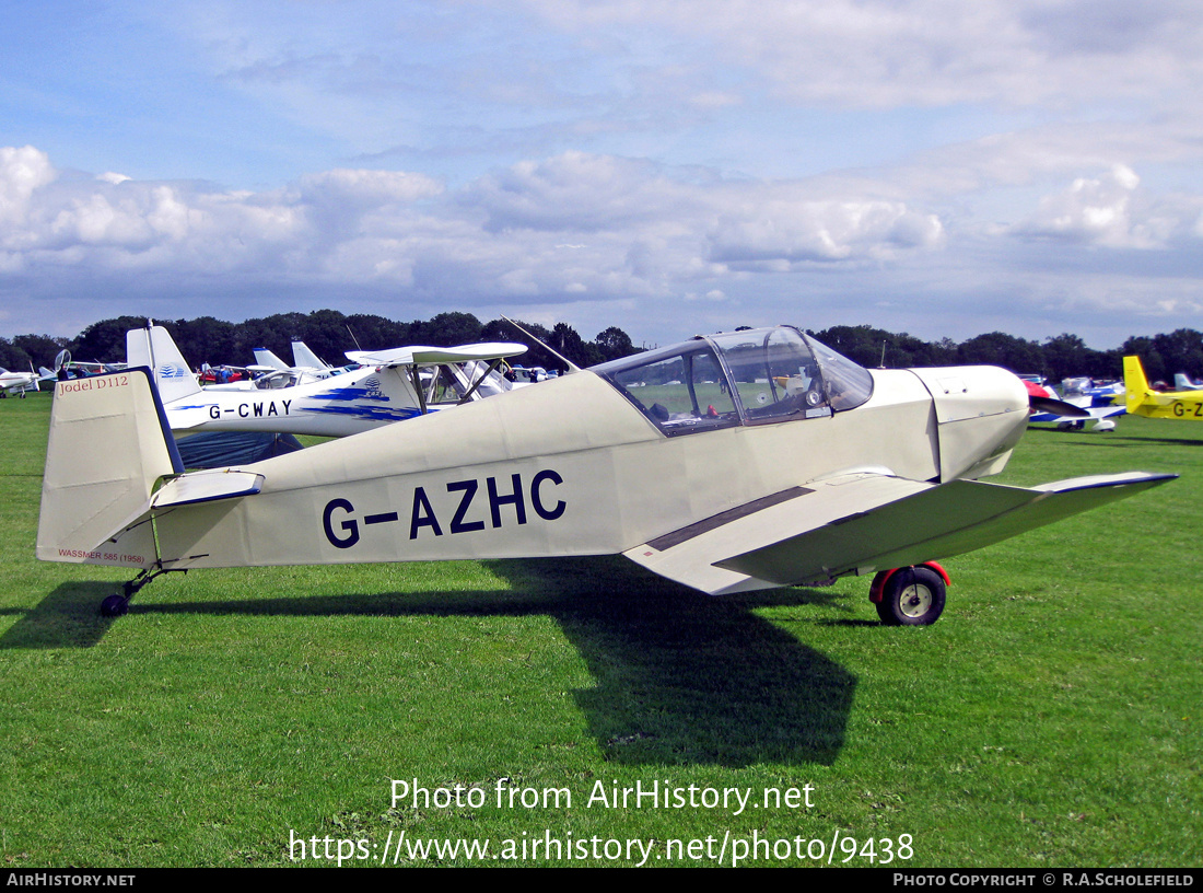 Aircraft Photo of G-AZHC | Jodel D-112 | AirHistory.net #9438