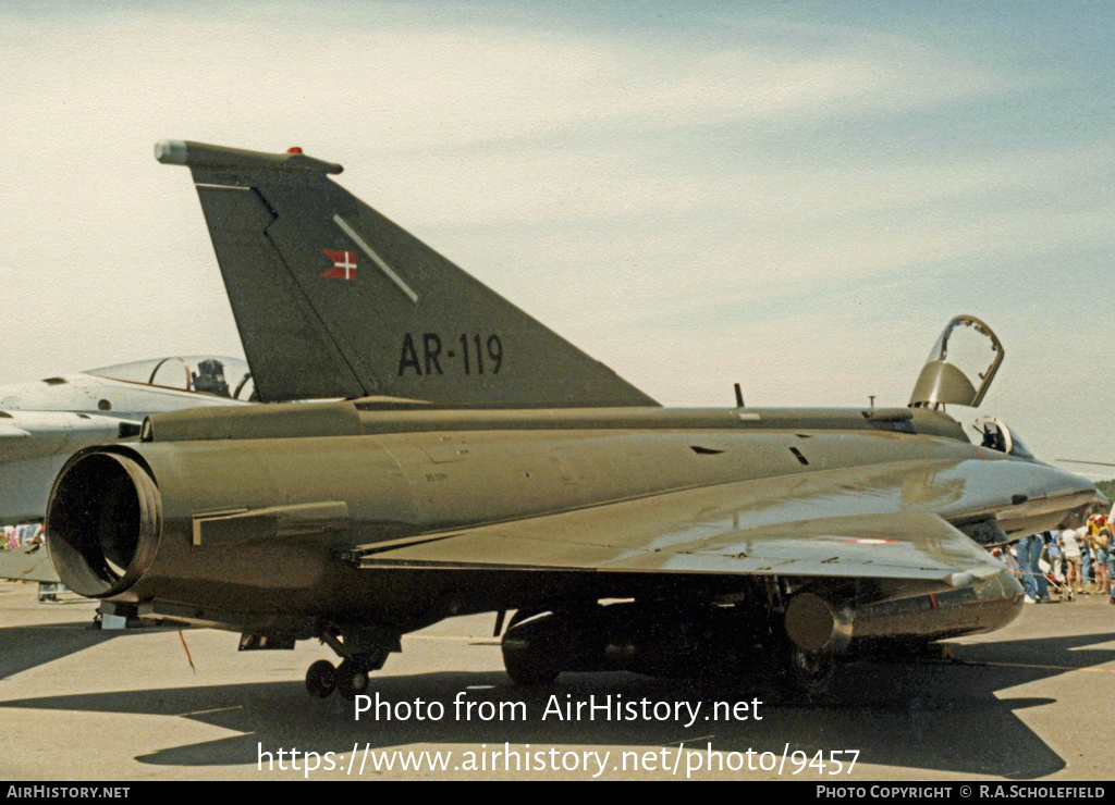 Aircraft Photo of AR-119 | Saab RF-35 Draken | Denmark - Air Force | AirHistory.net #9457