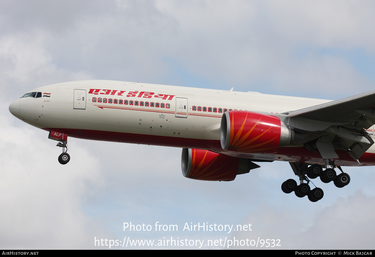 Aircraft Photo of VT-ALF | Boeing 777-237/LR | Air India | AirHistory.net #9532