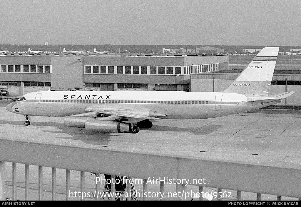 Aircraft Photo of EC-CNG | Convair 990A (30A-6) | Spantax | AirHistory.net #9562