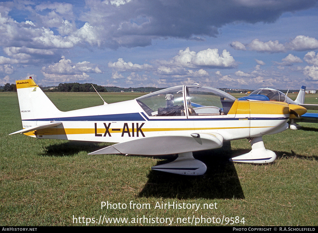 Aircraft Photo of LX-AIK | Robin HR-200-120 | AirHistory.net #9584