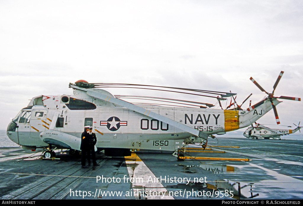 Aircraft Photo of 151550 / 1550 | Sikorsky UH-3H Sea King (S-61B) | USA - Navy | AirHistory.net #9585