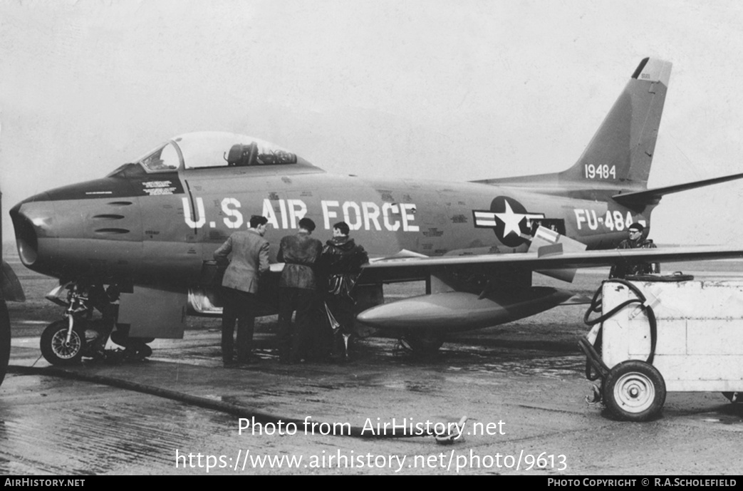 Aircraft Photo of 19484 | Canadair CL-13 Sabre 4 | USA - Air Force | AirHistory.net #9613