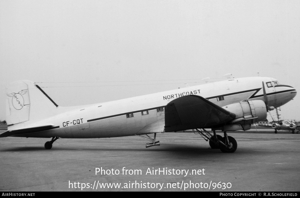 Aircraft Photo of CF-CQT | Douglas C-47A Skytrain | North Coast Air Services - NCAS | AirHistory.net #9630