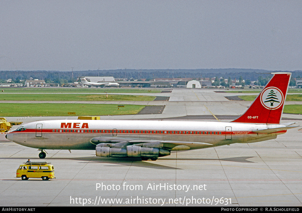 Aircraft Photo of OD-AFT | Boeing 720-023B | MEA - Middle East Airlines | AirHistory.net #9631