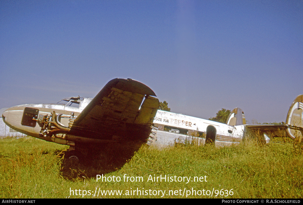 Aircraft Photo of LV-GJZ | Lockheed 18-50 Lodestar | AirHistory.net #9636