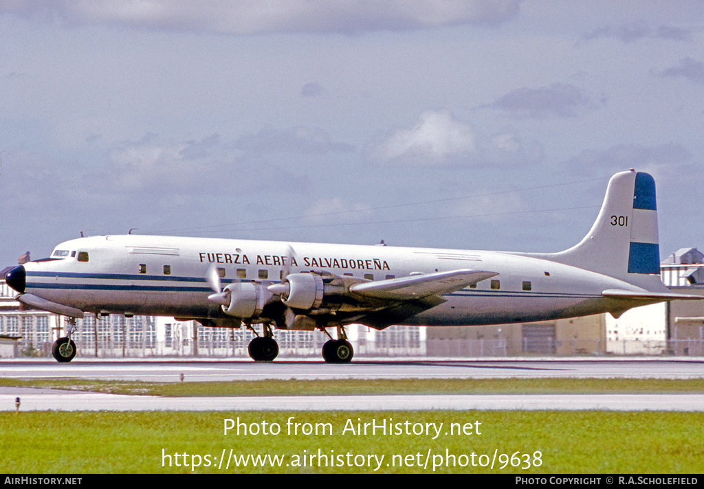 Aircraft Photo of 301 | Douglas DC-6B(F) | El Salvador - Air Force | AirHistory.net #9638