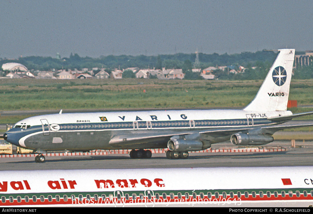 Aircraft Photo of PP-VJK | Boeing 707-379C | Varig | AirHistory.net #9643