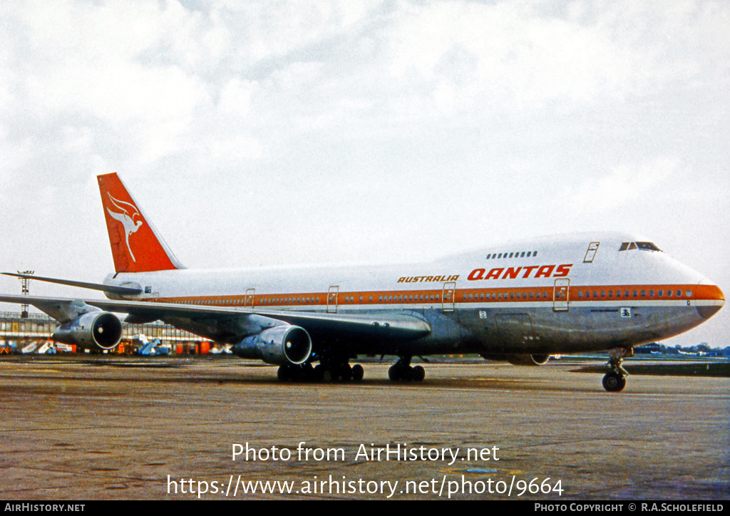 Aircraft Photo of VH-EBG | Boeing 747-238B | Qantas | AirHistory.net #9664