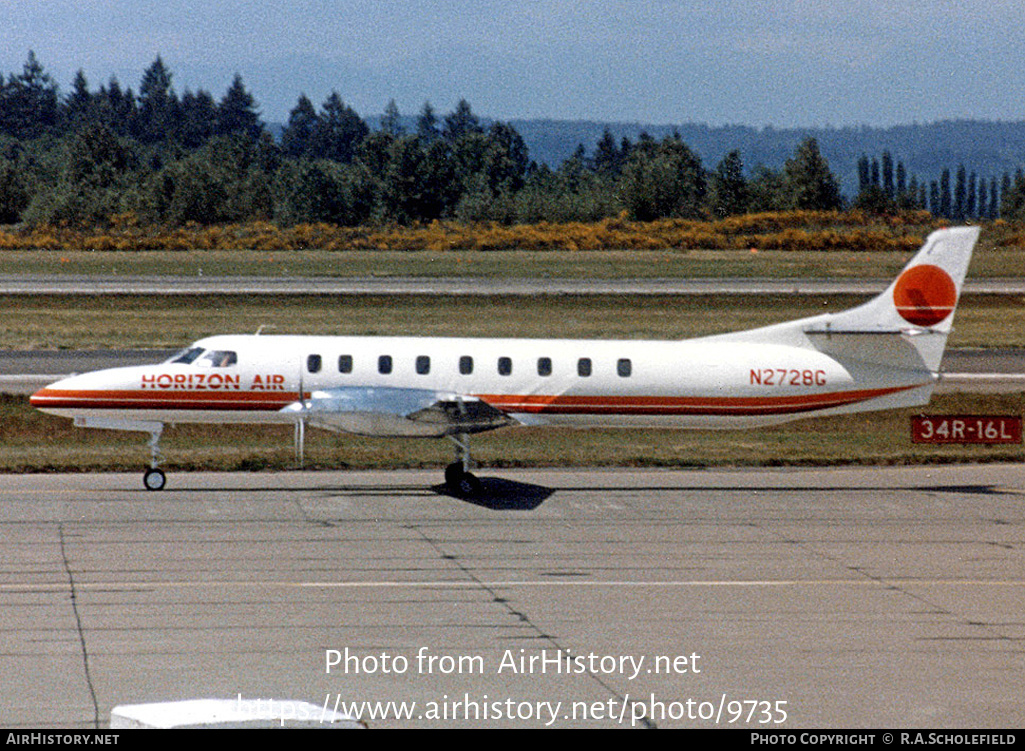 Aircraft Photo of N2728G | Fairchild SA-227AC Metro III | Horizon Air | AirHistory.net #9735