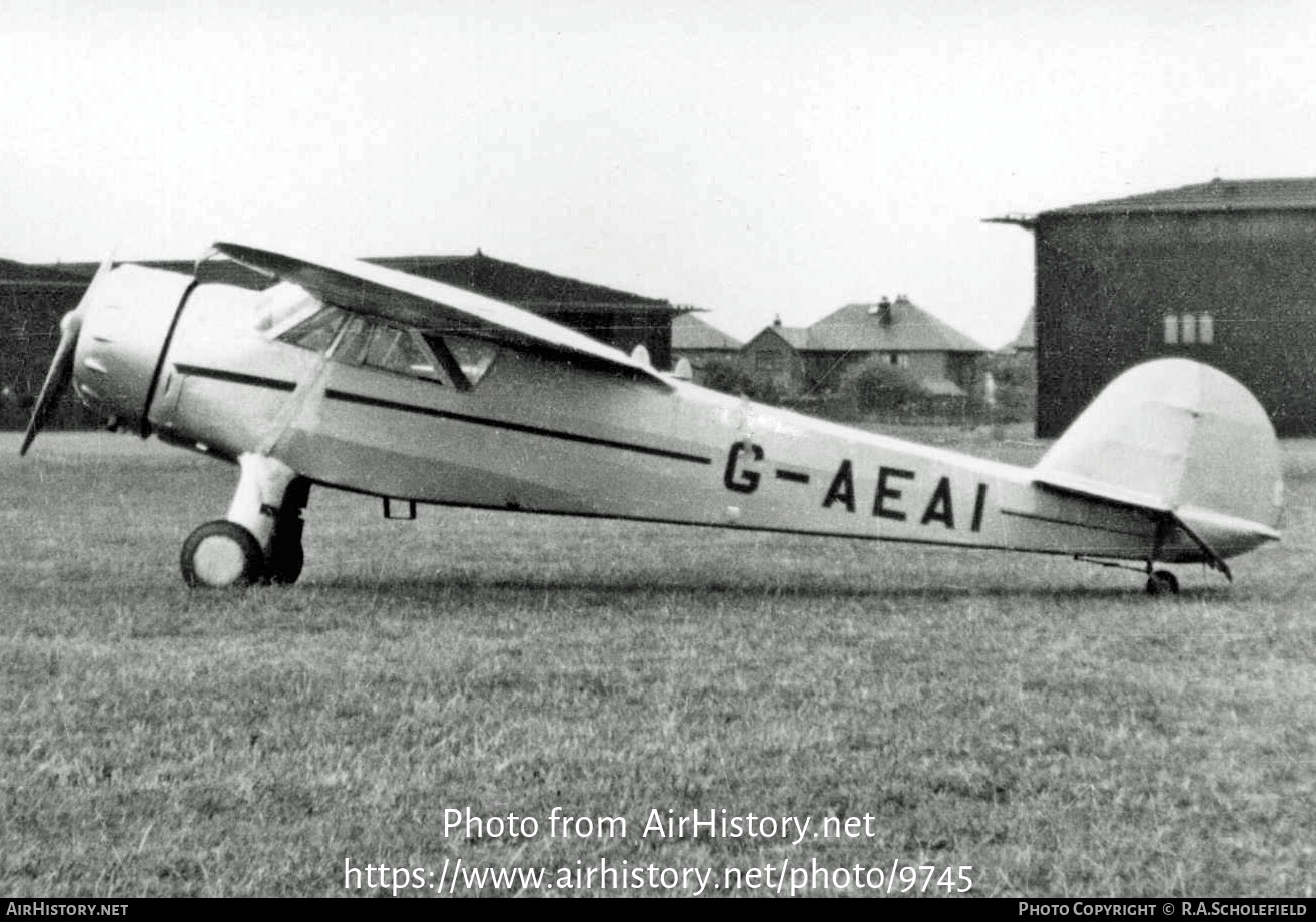 Aircraft Photo of G-AEAI | Cessna C-34 | AirHistory.net #9745