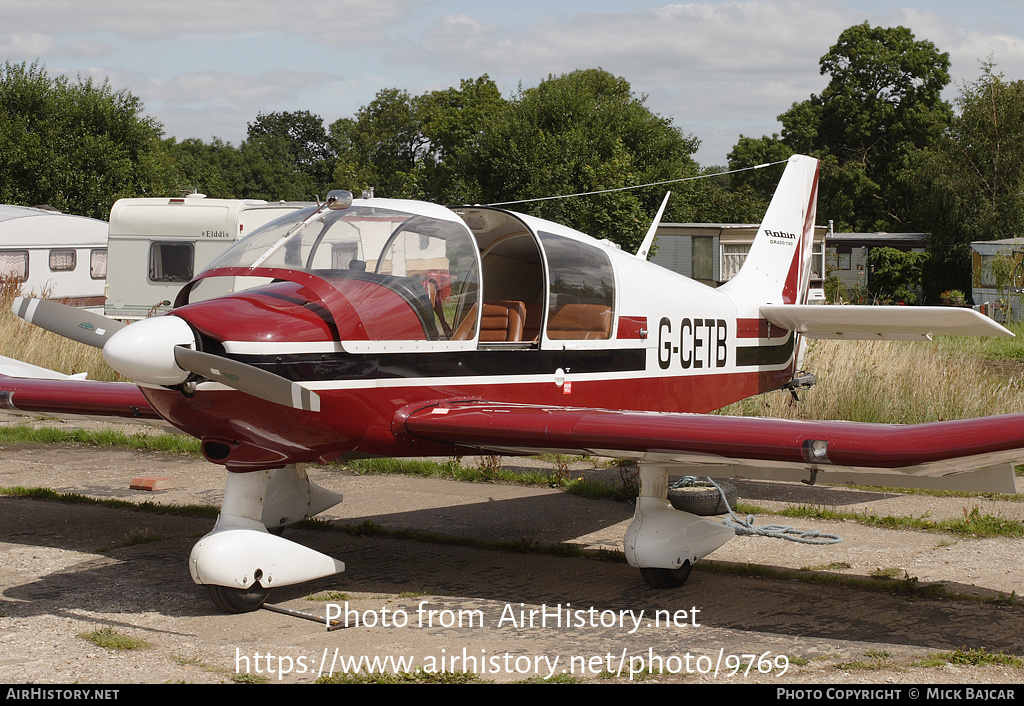 Aircraft Photo of G-CETB | Robin DR-400-180 Regent | AirHistory.net #9769