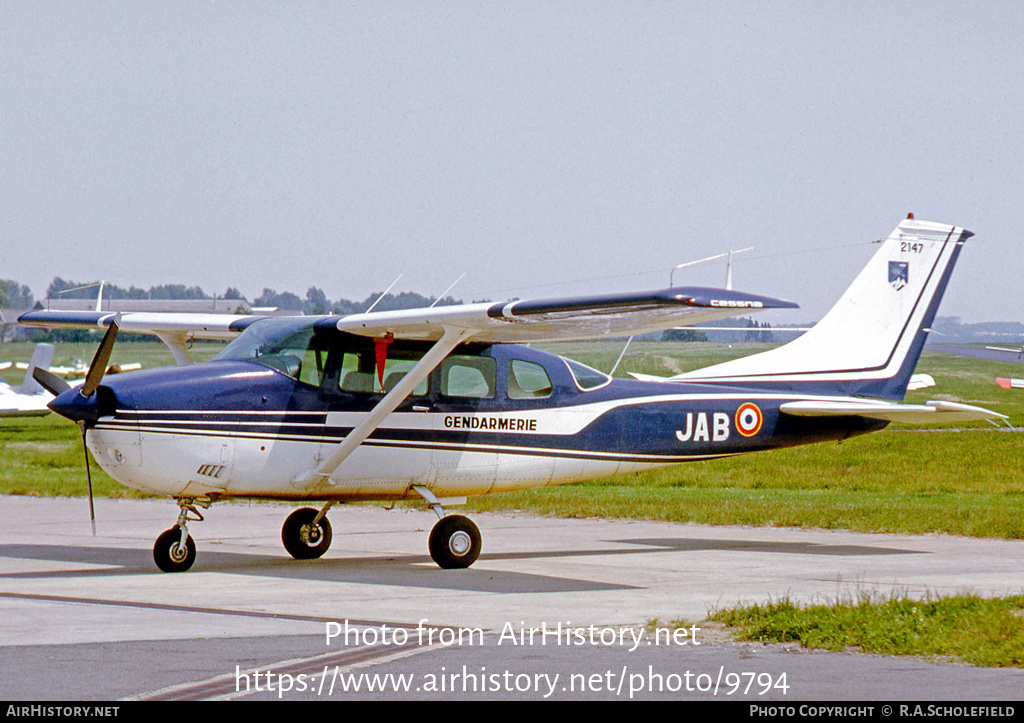 Aircraft Photo of 2147 | Cessna U206F Stationair | France - Gendarmerie | AirHistory.net #9794