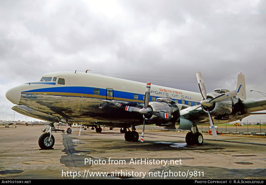 Aircraft Photo of N6353C | Douglas DC-7 | Ports of Call | AirHistory.net #9811