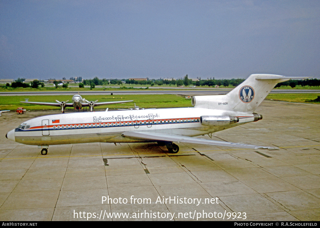 Aircraft Photo of XY-ADR | Boeing 727-193 | Union of Burma Airways - UBA | AirHistory.net #9923