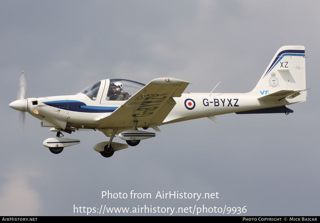 Aircraft Photo of G-BYXZ | Grob G-115E Tutor | UK - Air Force | AirHistory.net #9936