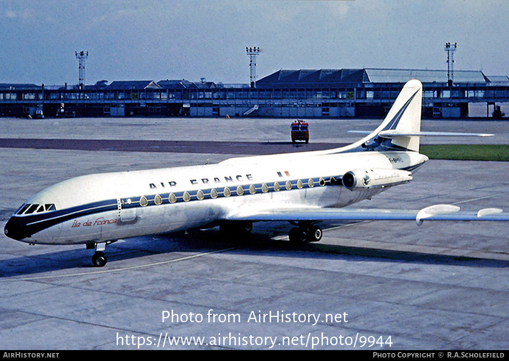 Aircraft Photo of F-BHRO | Sud SE-210 Caravelle III | Air France | AirHistory.net #9944