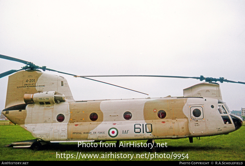 Aircraft Photo of 4-201 | Boeing Vertol CH-47C Chinook | Iran - Air Force | AirHistory.net #9954