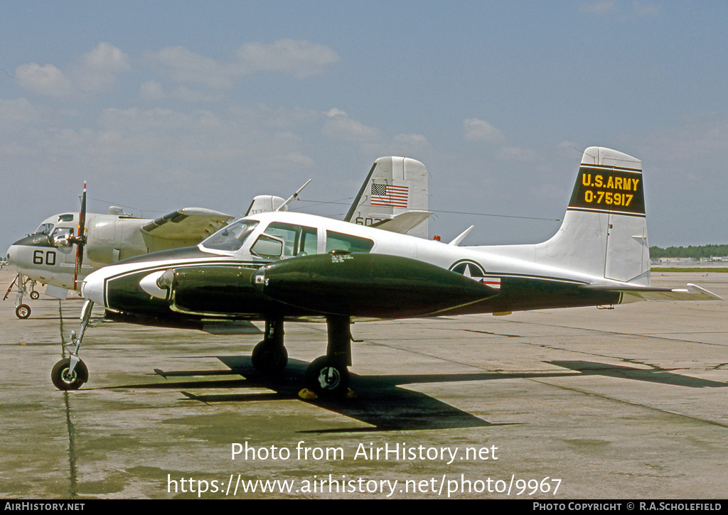 Aircraft Photo of 57-5917 / 0-75917 | Cessna U-3A Blue Canoe (310A/L-27A) | USA - Army | AirHistory.net #9967