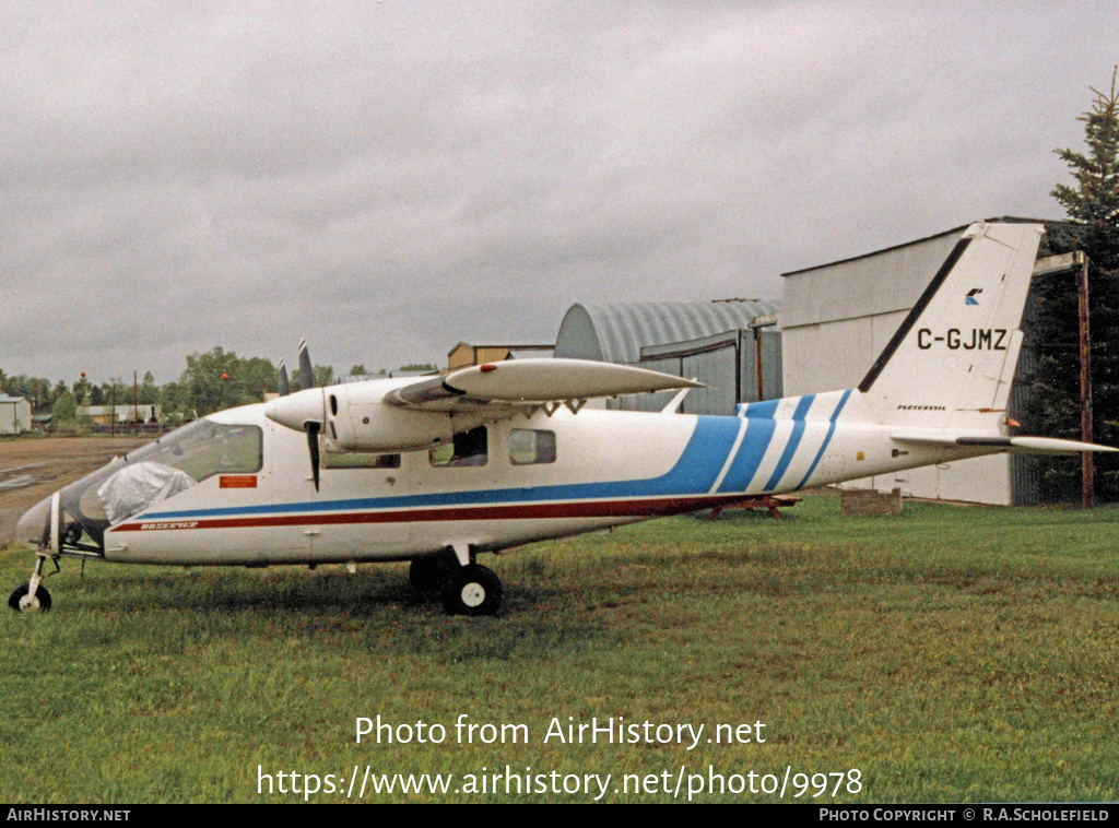 Aircraft Photo of C-GJMZ | Partenavia P-68 Observer | AirHistory.net #9978