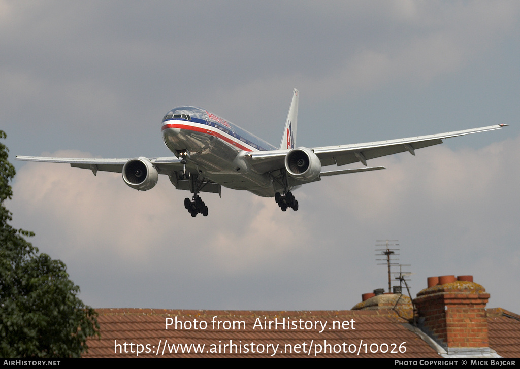 Aircraft Photo of N778AN | Boeing 777-223/ER | American Airlines | AirHistory.net #10026