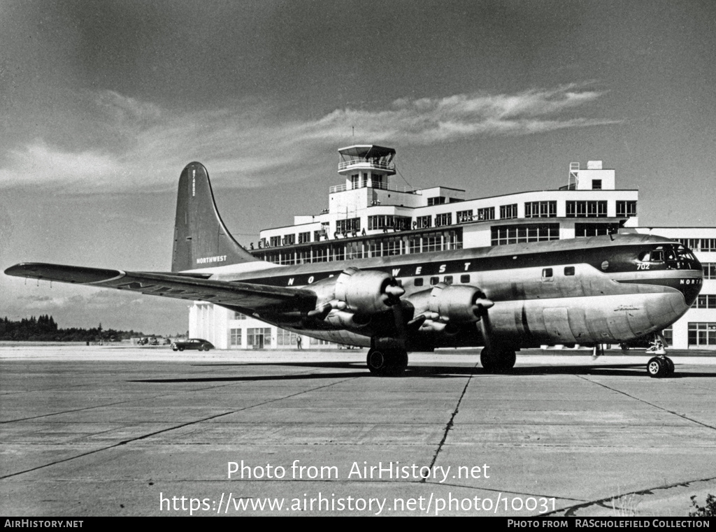 Aircraft Photo Of N74602 | Boeing 377-10-30 Stratocruiser | Northwest ...