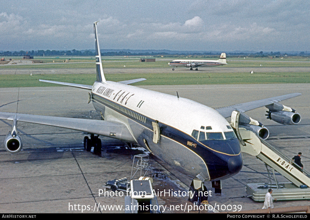 Aircraft Photo of G-APFD | Boeing 707-436 | BOAC - British Overseas Airways Corporation | AirHistory.net #10039