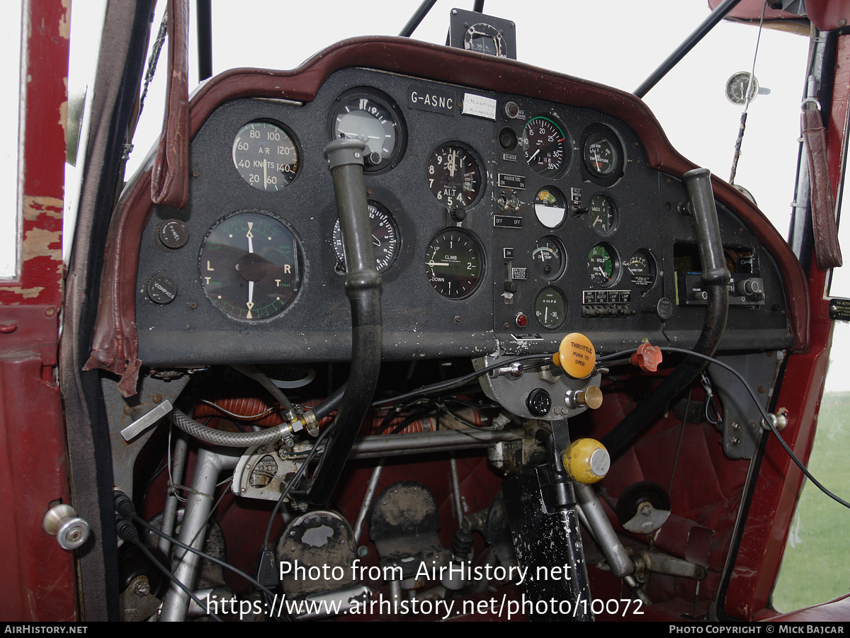 Aircraft Photo of G-ASNC | Beagle D-5/180 Husky | Peterborough and Spalding Gliding Club | AirHistory.net #10072