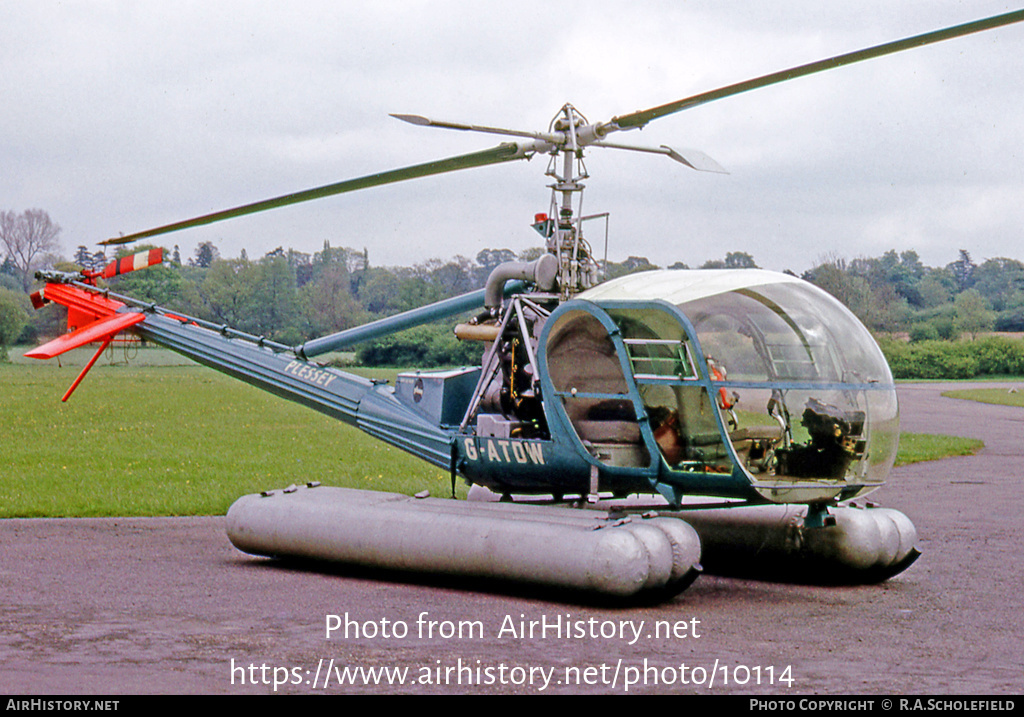 Aircraft Photo of G-ATDW | Hiller UH-12E4 | Plessey | AirHistory.net #10114