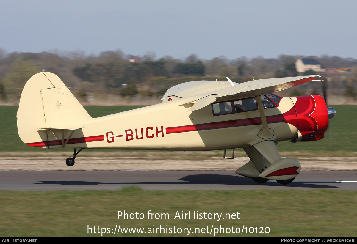 Aircraft Photo of G-BUCH | Stinson AT-19 Reliant (V-77) | AirHistory.net #10120