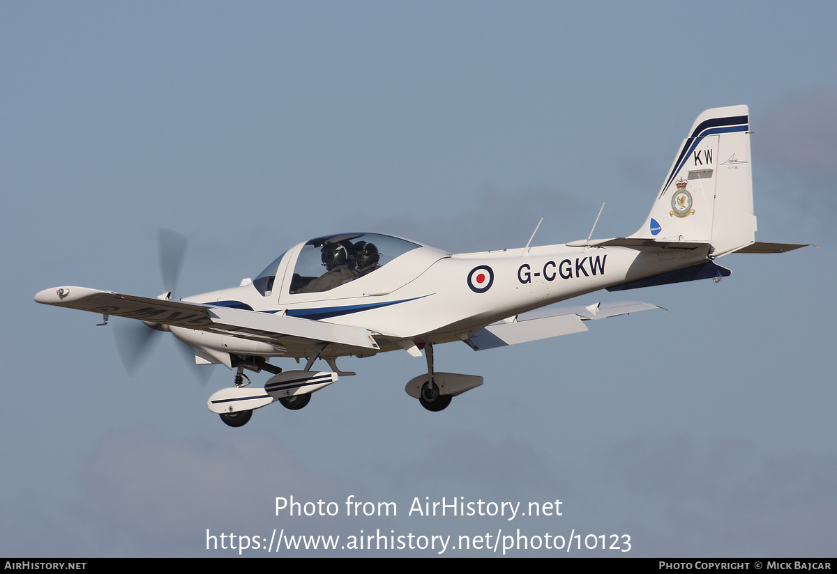 Aircraft Photo of G-CGKW | Grob G-115E Tutor | UK - Air Force | AirHistory.net #10123