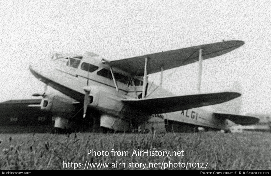 Aircraft Photo of G-ALGI | De Havilland D.H. 89A Dragon Rapide | AirHistory.net #10127