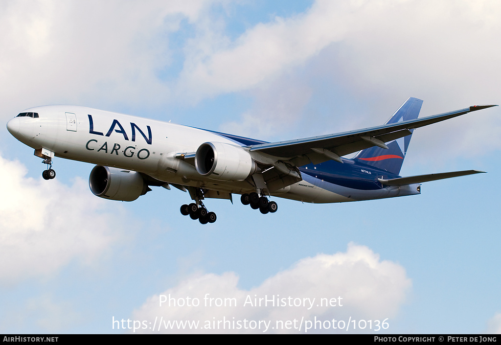 Aircraft Photo of N774LA | Boeing 777-F6N | LAN Cargo | AirHistory.net #10136