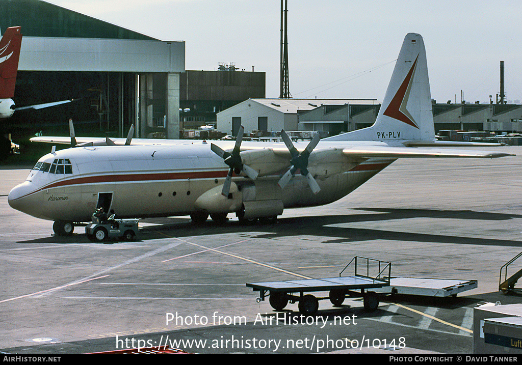 Aircraft Photo of PK-PLV | Lockheed L-100-30 Hercules (382G) | Pelita Air Service | AirHistory.net #10148