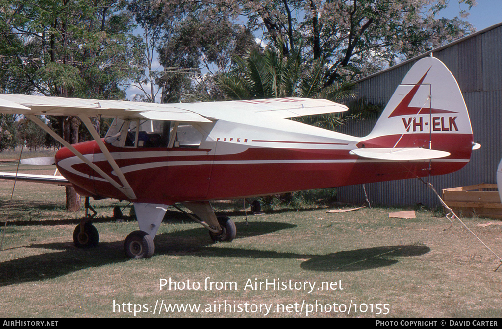 Aircraft Photo of VH-ELK | Piper PA-22-160 Tri-Pacer | AirHistory.net #10155