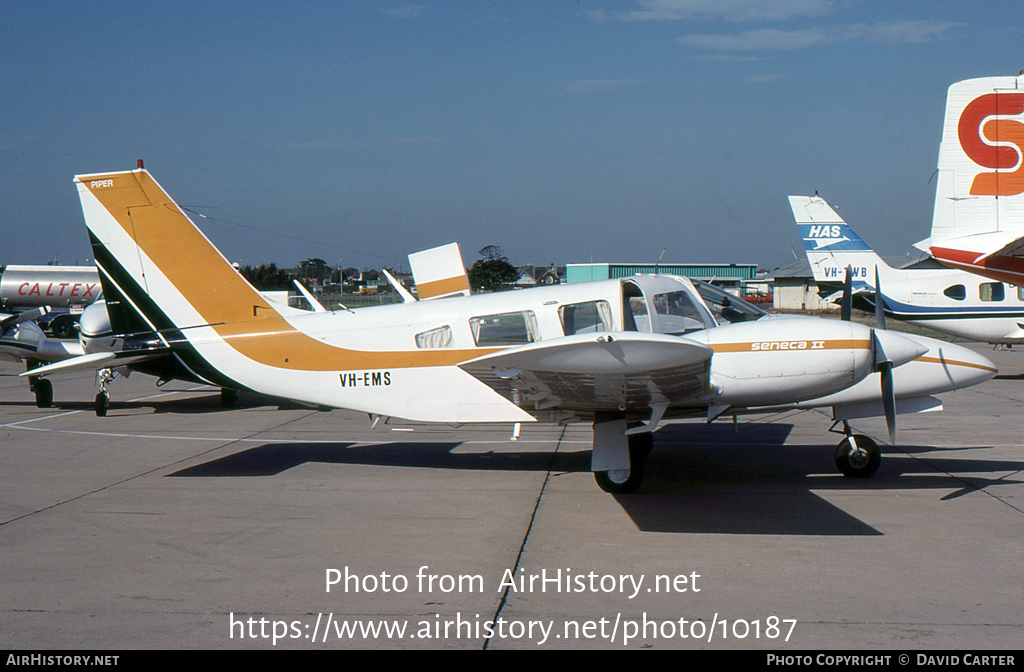 Aircraft Photo of VH-EMS | Piper PA-34-200T Seneca II | AirHistory.net #10187