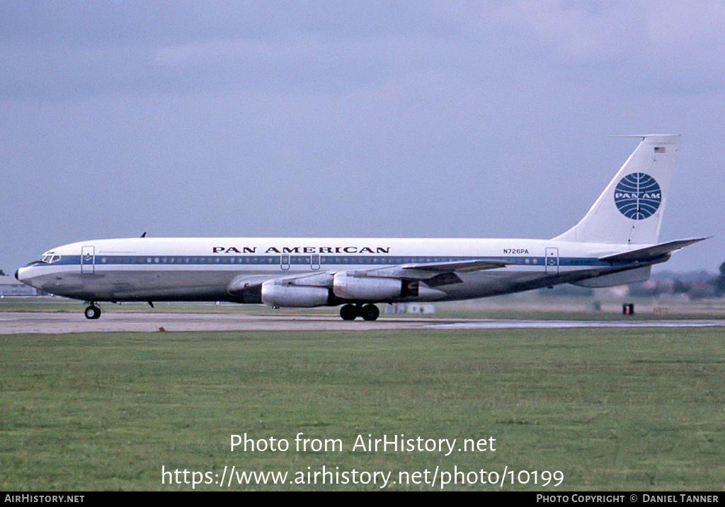 Aircraft Photo of N726PA | Boeing 707-321 | Pan American World Airways - Pan Am | AirHistory.net #10199