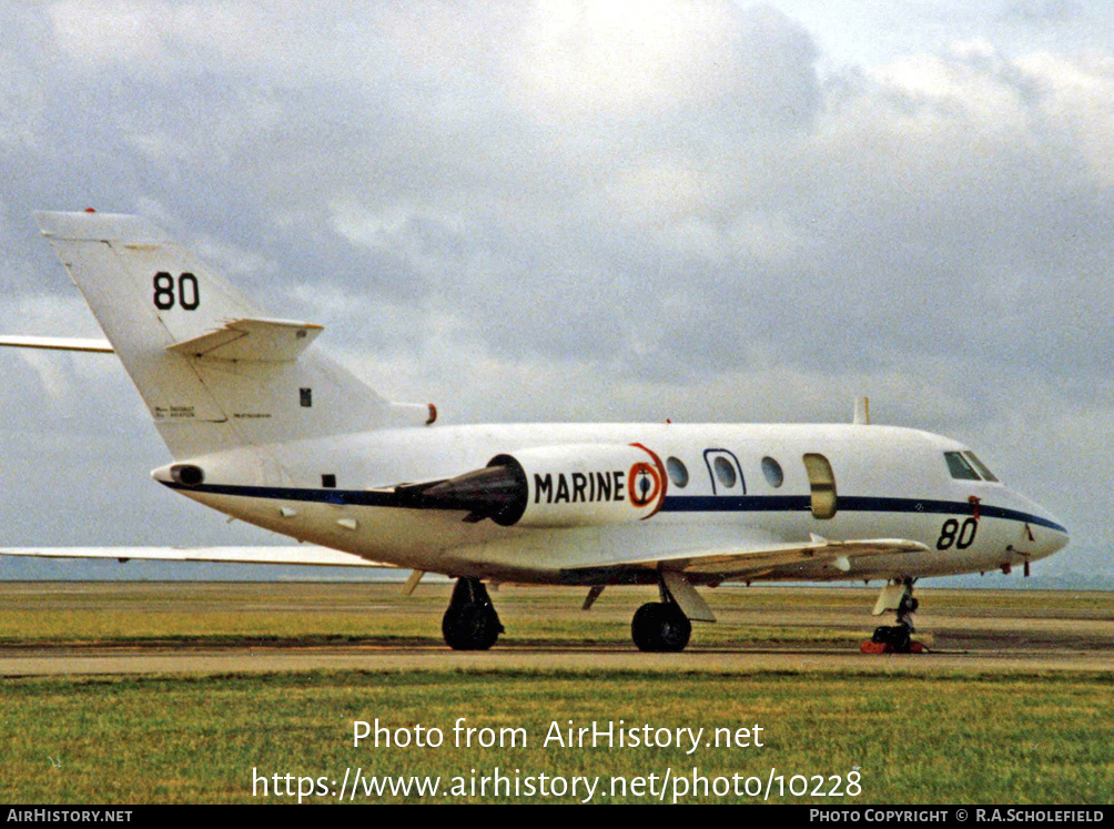 Aircraft Photo of 80 | Dassault Falcon 20G Gardian | France - Navy | AirHistory.net #10228