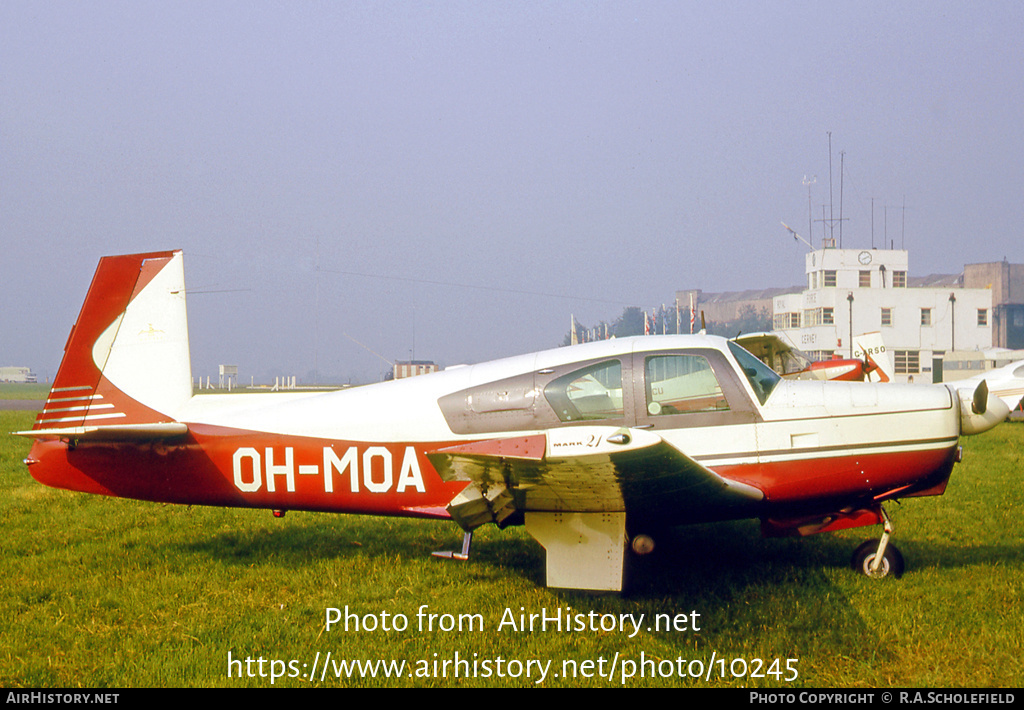 Aircraft Photo of OH-MOA | Mooney M-20C Mark 21 | AirHistory.net #10245