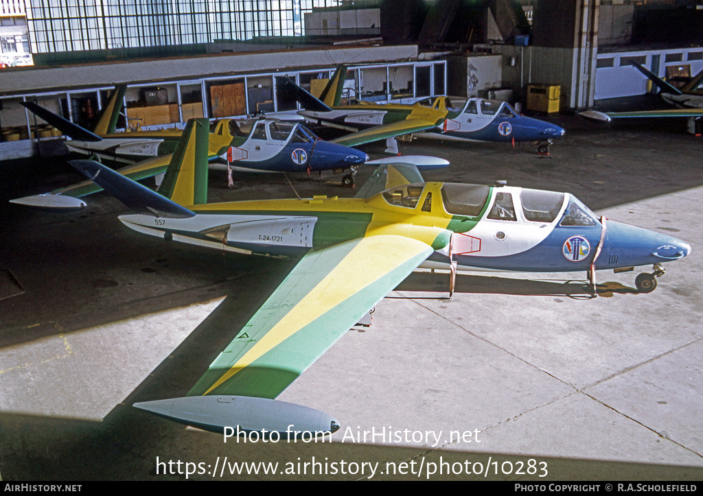 Aircraft Photo of 1721 | Fouga T-24 Magister (CM-170R) | Brazil - Air Force | AirHistory.net #10283