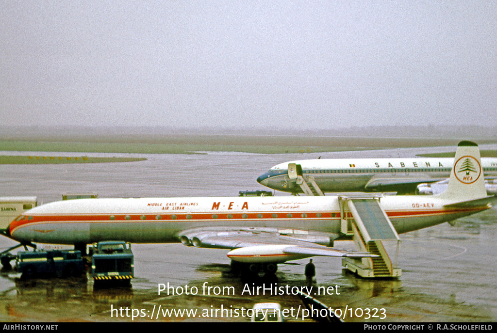 Aircraft Photo of OD-AEV | De Havilland D.H. 106 Comet 4 | MEA - Middle East Airlines | AirHistory.net #10323