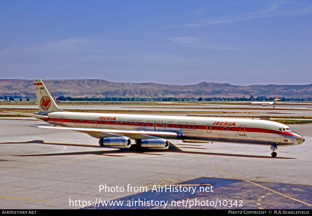 Aircraft Photo of EC-BMY | McDonnell Douglas DC-8-63 | Iberia | AirHistory.net #10342