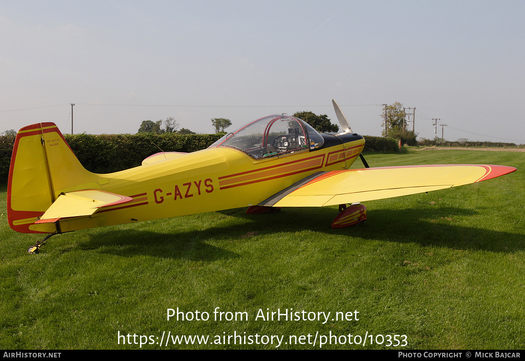 Aircraft Photo of G-AZYS | Scintex CP-301C-1 Emeraude | AirHistory.net #10353