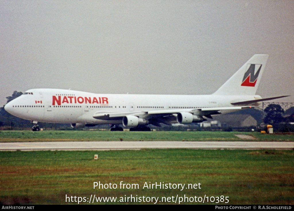 Aircraft Photo of C-FNXA | Boeing 747-230B | Nationair | AirHistory.net #10385