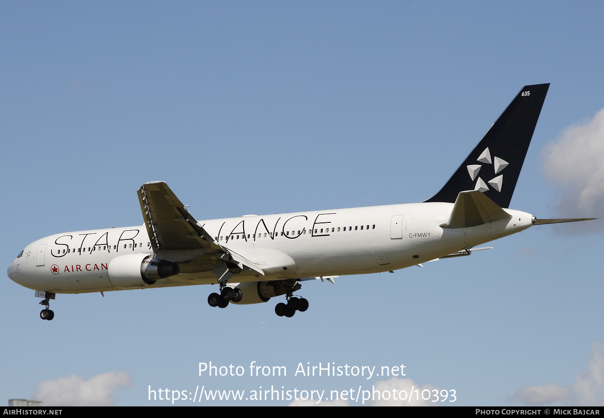 Aircraft Photo of C-FMWY | Boeing 767-333/ER | Air Canada | AirHistory.net #10393